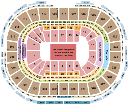TD Garden Beanpot Seating Chart